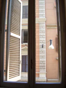 blick ausm fenster